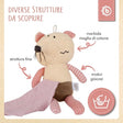 Kuscheltier Maus mit Schmusetuch - IT Infographic