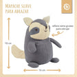 Kuscheltier Waschbär - ES Infographic
