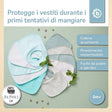 Lätzchen 10er Set teal - IT Infographic