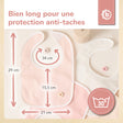 Lätzchen 5er Set Ella - FR Infographic