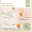 Lätzchen 5er Set Fine - FR Infographic