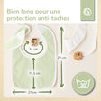 Lätzchen 5er Set Fine - FR Infographic