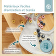Lätzchen 5er Set slate - FR Infographic