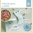 Lätzchen 5er Set teal - ES Infographic