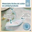 Lätzchen 5er Set teal - ES Infographic