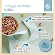 Lätzchen 5er Set teal - FR Infographic