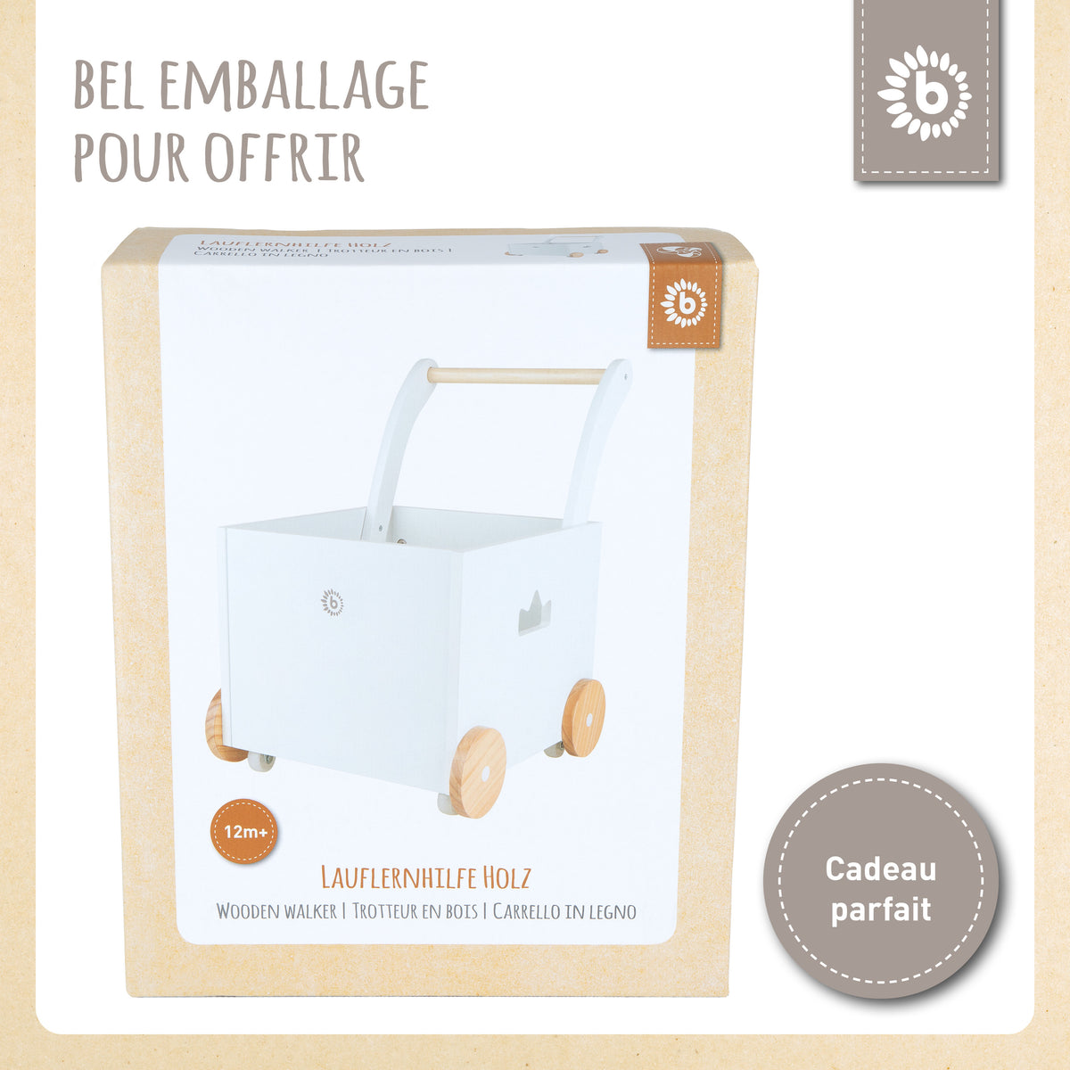 Lauflernwagen Box - FR Infographic