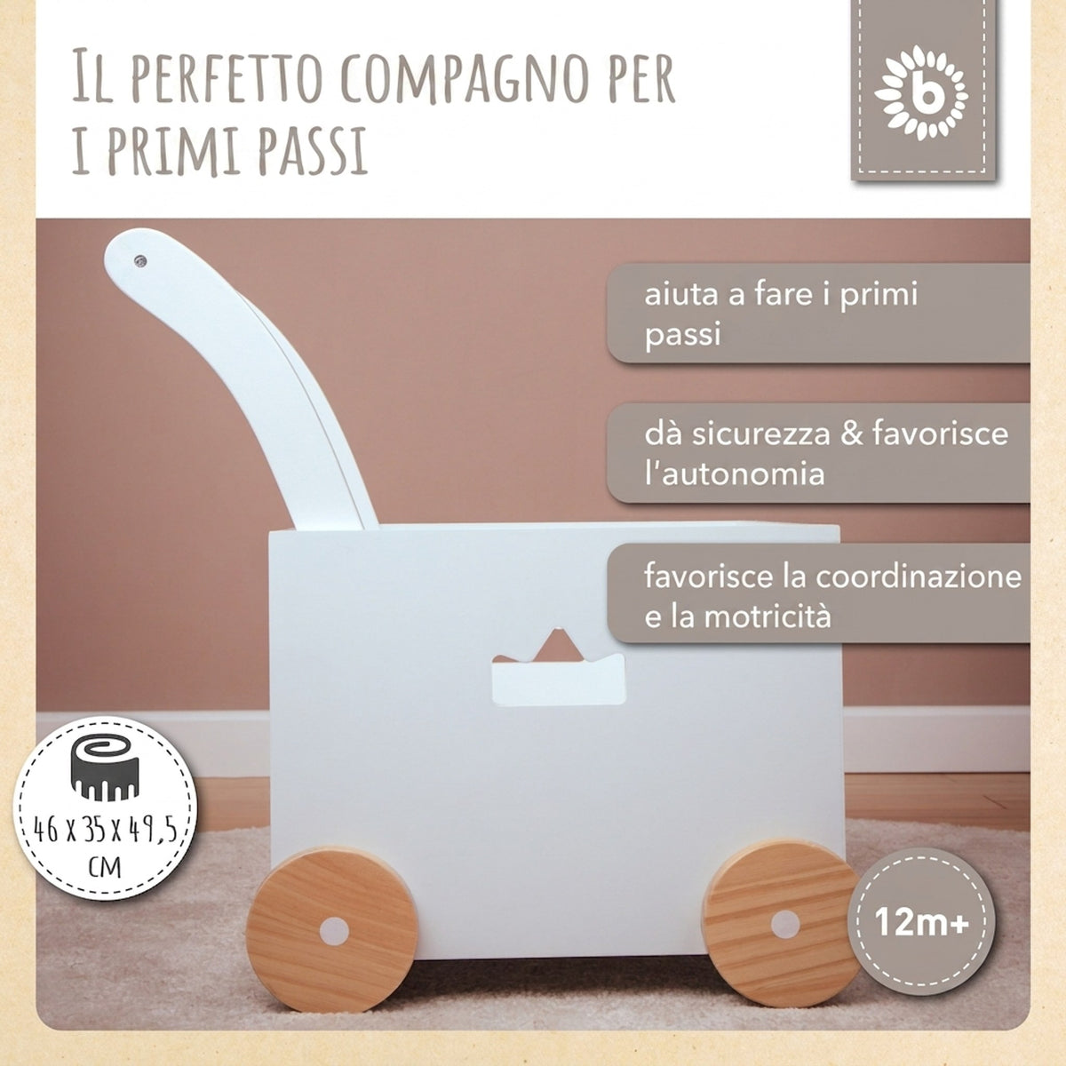 Lauflernwagen Box - IT Infographic