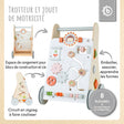 Lauflernwagen Waldtiere FSC® - FR Infographic