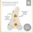 Lauflernwagen Waldtiere FSC® - FR Infographic