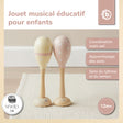 Maracas 2er Set dreamy rose - FR Infographic
