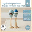 Maracas 2er Set Igel - ES Infographic