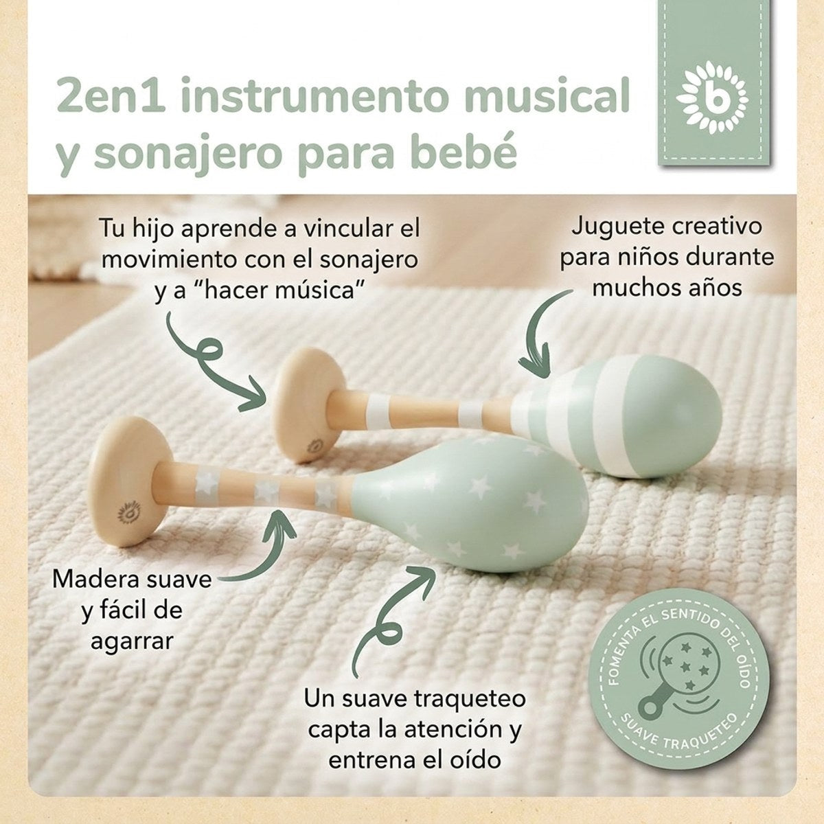 Maracas 2er Set reef - ES Infographic