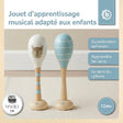 Maracas 2er Set Reh - FR Infographic