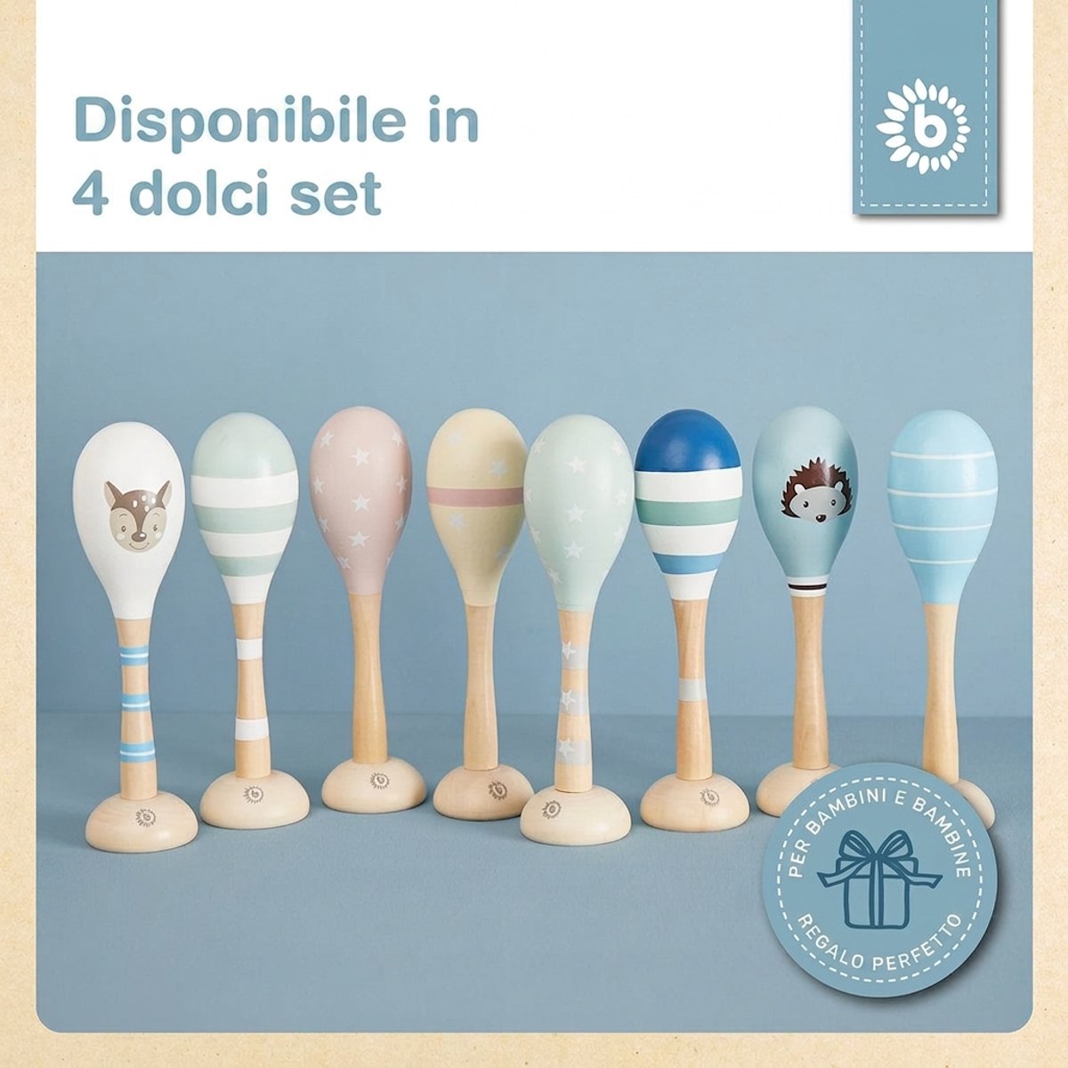 Maracas 2er Set Reh - IT Infographic