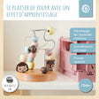 Mini Motorikschleife Waldtiere rose - FR Infographic