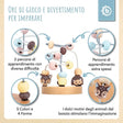 Mini Motorikschleife Waldtiere rose - IT Infographic