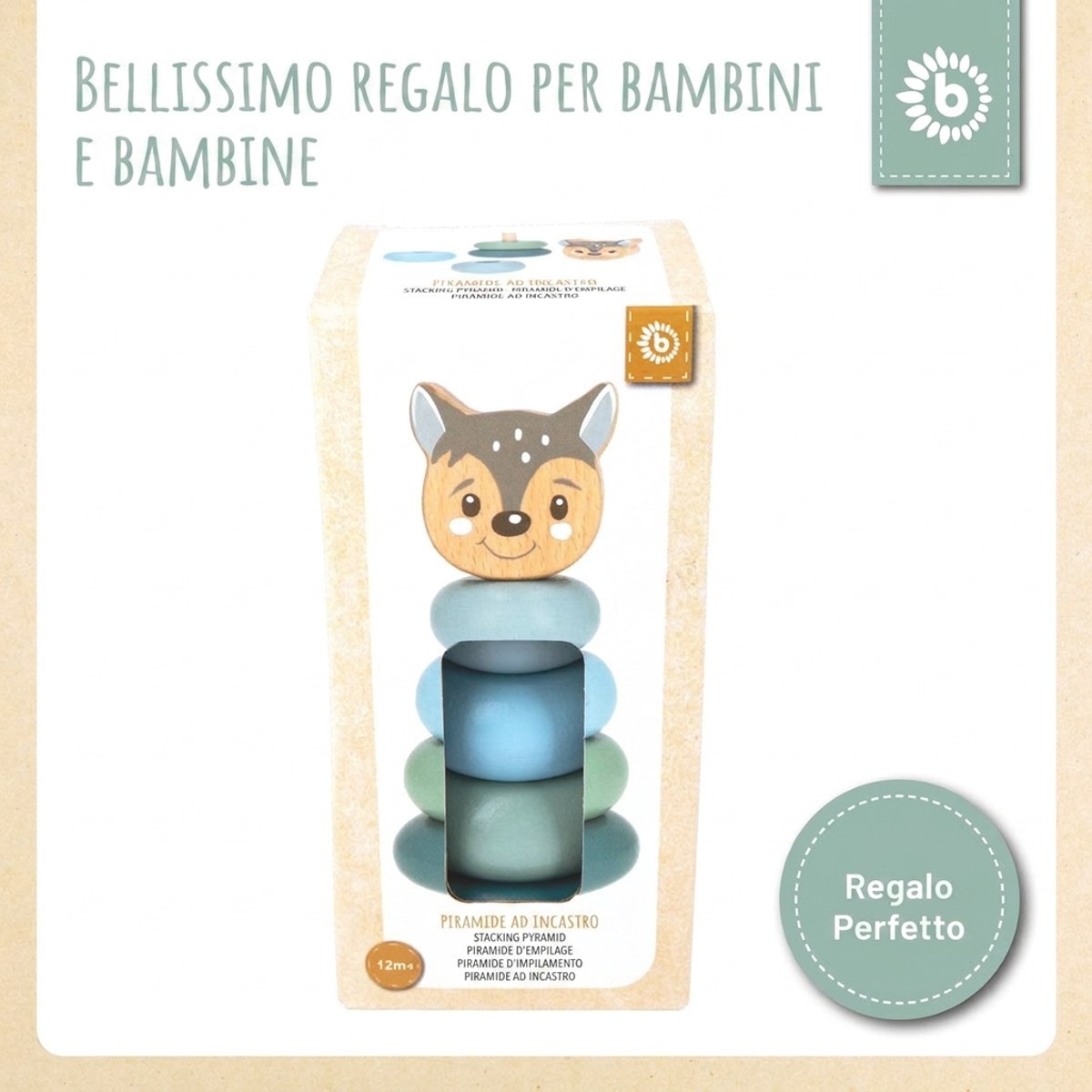 Mini Stapelturm Reh - IT Infographic