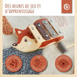 Mini Xylophon Fuchs FSC® - FR Infographic