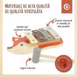 Mini Xylophon Fuchs FSC® - IT Infographic