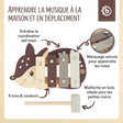 Mini Xylophon Reh FSC® - FR Infographic