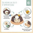 Motorikschleife mit Wippe Igel - FR Infographic