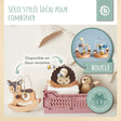 Motorikschleife mit Wippe Igel - FR Infographic