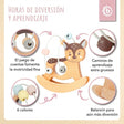 Motorikschleife mit Wippe Reh - ES Infographic