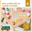 MOTORIKWÜRFEL BERRY FSC® - FR Infographic