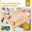 MOTORIKWÜRFEL BERRY XXL FSC® - FR Infographic