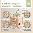 MOTORIKWÜRFEL HASE FINE FSC® - ES Infographic