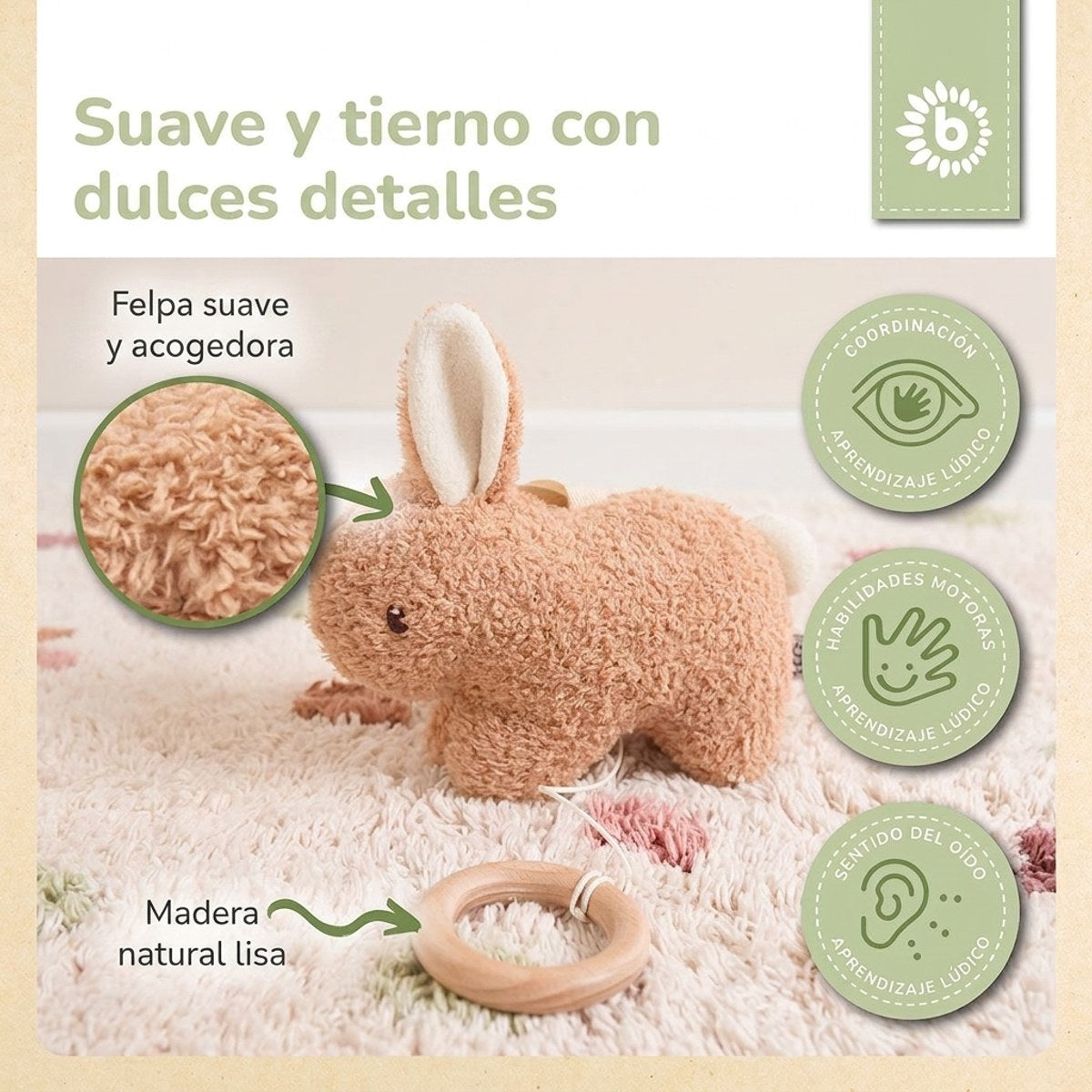 MUSIKSPIELUHR HASE FINE - ES Infographic