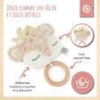 Musikspieluhr Reh Ella - FR Infographic