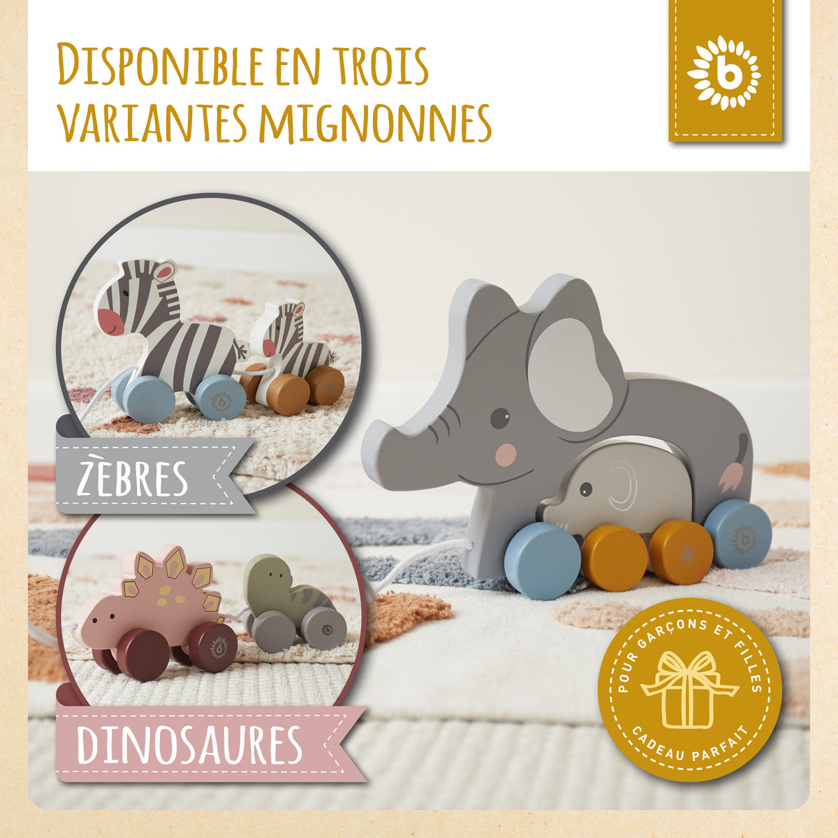 Nachzieh Elefanten - FR Infographic