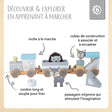 Holzeisenbahn mit Steckformen - FR Infographic