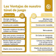 Pop up Spieltunnel Dots - ES Infographic