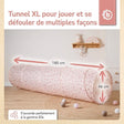 Pop Up Spieltunnel Dreamy Flowers - FR Infographic