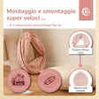 Pop Up Spieltunnel Dreamy Flowers - IT Infographic