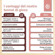 Pop Up Spieltunnel Dreamy Flowers - IT Infographic
