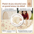 Pop Up Spieltunnel Vintage Flowers - FR Infographic