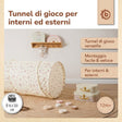 Pop Up Spieltunnel Vintage Flowers - IT Infographic