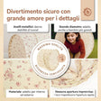Pop Up Spieltunnel Vintage Flowers - IT Infographic