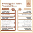 Pop Up Spieltunnel Vintage Flowers - IT Infographic
