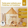 Pop up Spielzelt Dots - FR Infographic