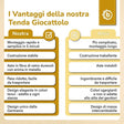 Pop up Spielzelt Dots - IT Infographic