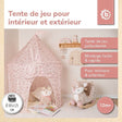 Pop Up Spielzelt Dreamy Flowers - FR Infographic