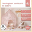 Pop Up Spielzelt Dreamy Flowers - IT Infographic