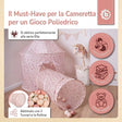 Pop Up Spielzelt Dreamy Flowers - IT Infographic