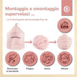 Pop Up Spielzelt Dreamy Flowers - IT Infographic