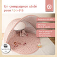 POP UP STRANDMUSCHEL DREAMY FLOWERS - FR Infographic